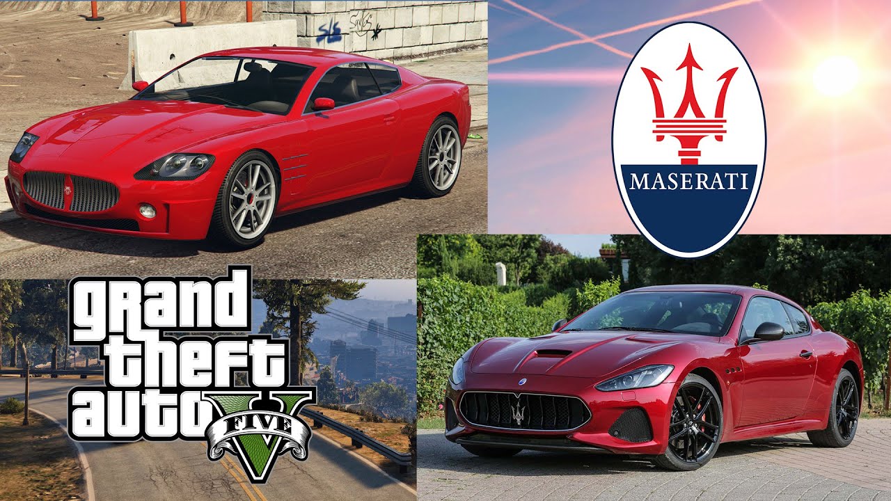 GTA V Cars in Real Life | Maserati