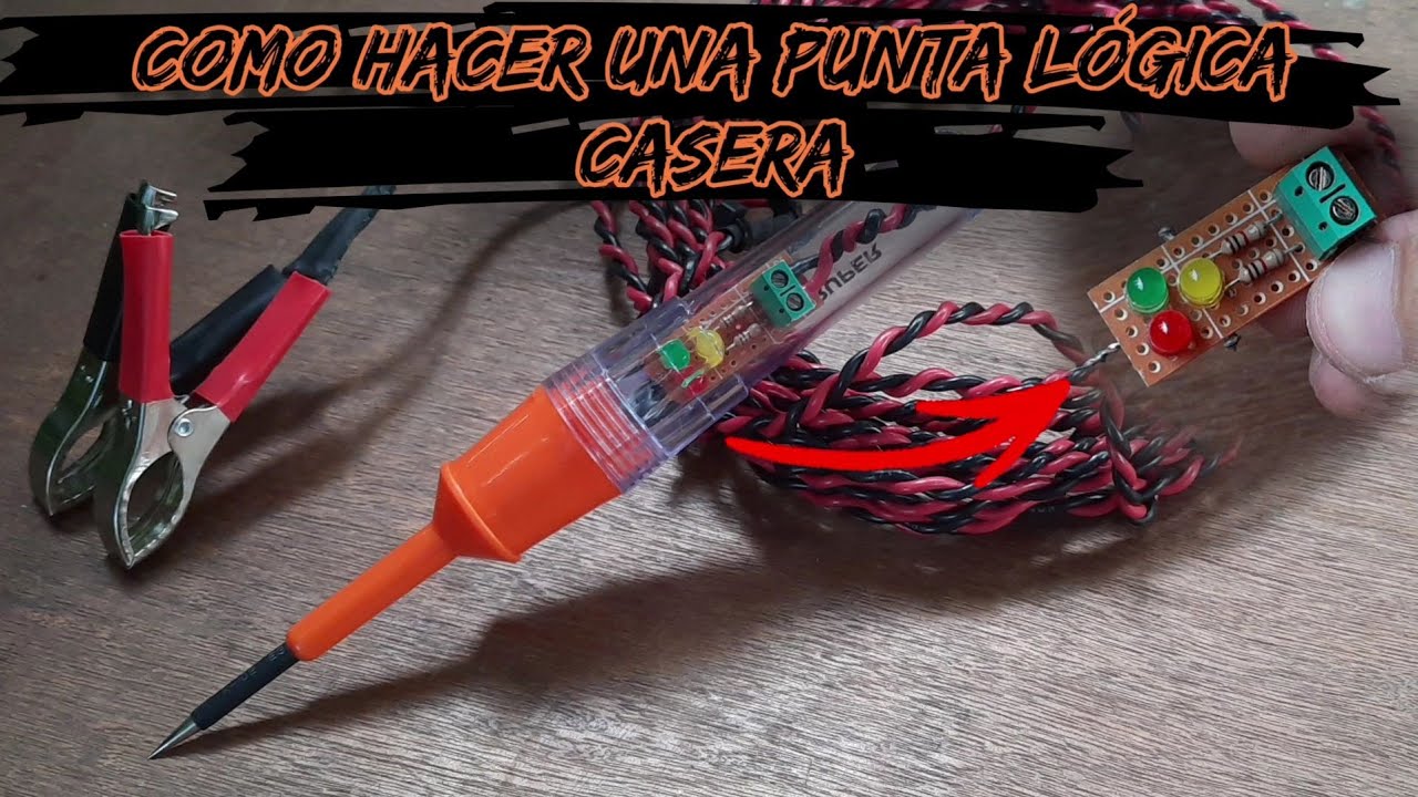 Como hacer una punta l&oacute;gica casera