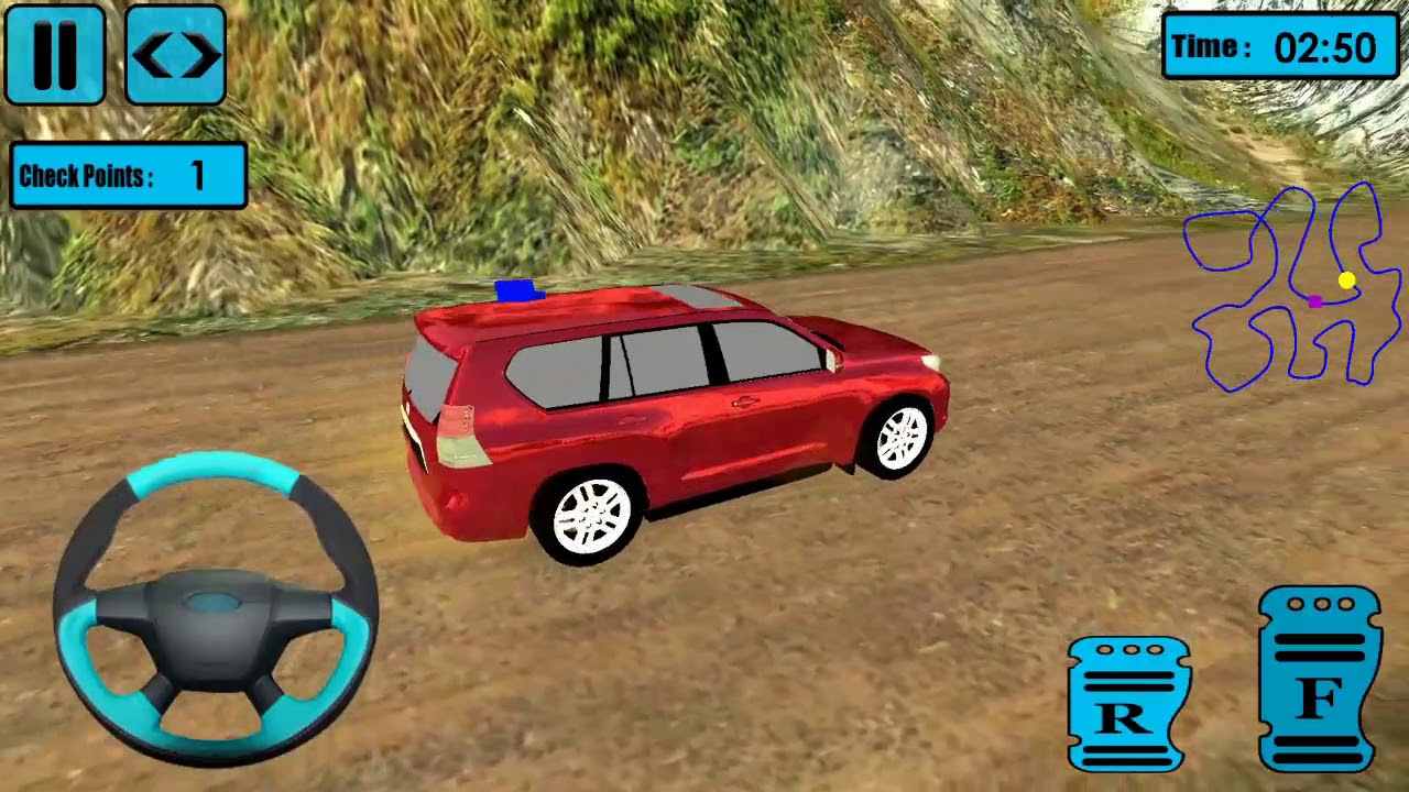 Uphill Climb: Mountain Race Offroad 4x4 Prado Car