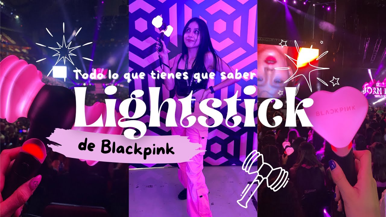TUTORIAL para usar LIGHTSTICK de BLACKPINK
