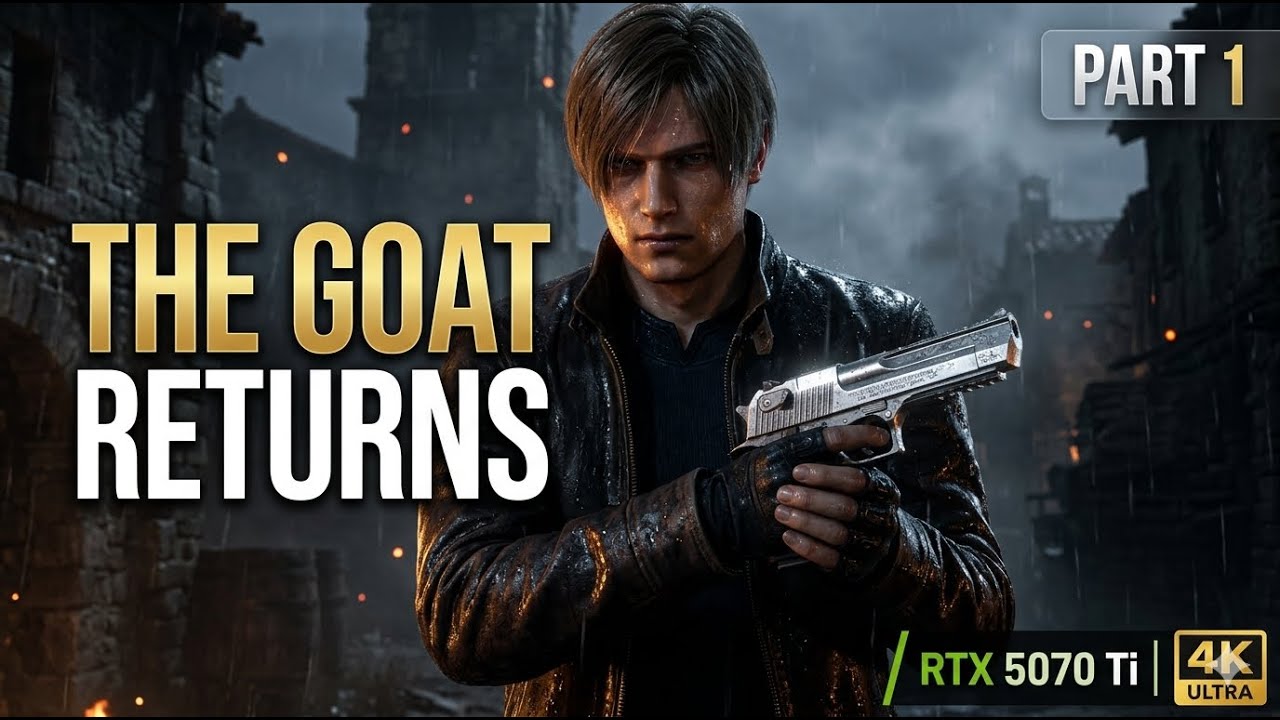 RE9 was a warm-up... This is the MASTERPIECE! 🧟‍♂️ [Resident Evil 4 Remake 4K Path Tracing 5070 Ti]