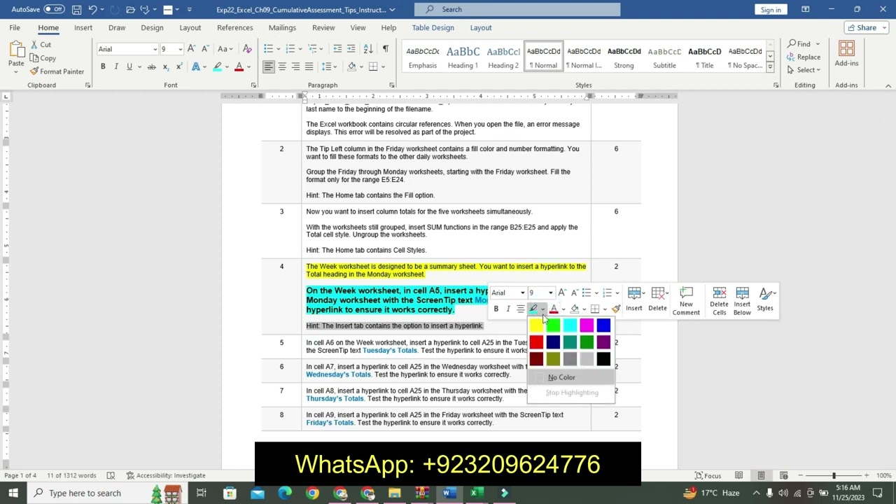 Exp22_Excel_Ch09_CumulativeAssessment_Tips|Exp22 Excel Ch09 CumulativeAssessment Tips