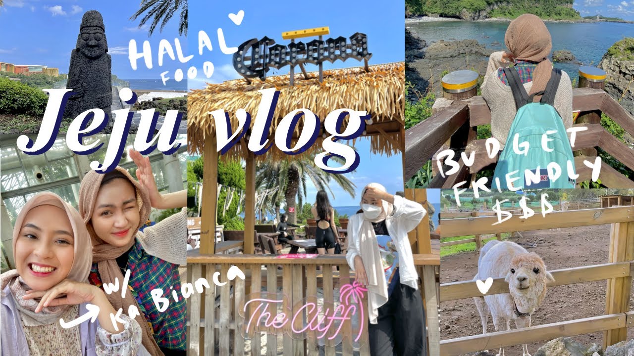 JEJU HALAL TRIP🇰🇷 w/ @Bianca Kartika 💛| Budget-friendly, Halal Food, Main ke tempat shooting Kpop!