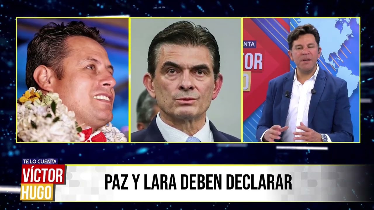RODRIGO PAZ Y EDMAND LARA CITADOS A DECLARAR 