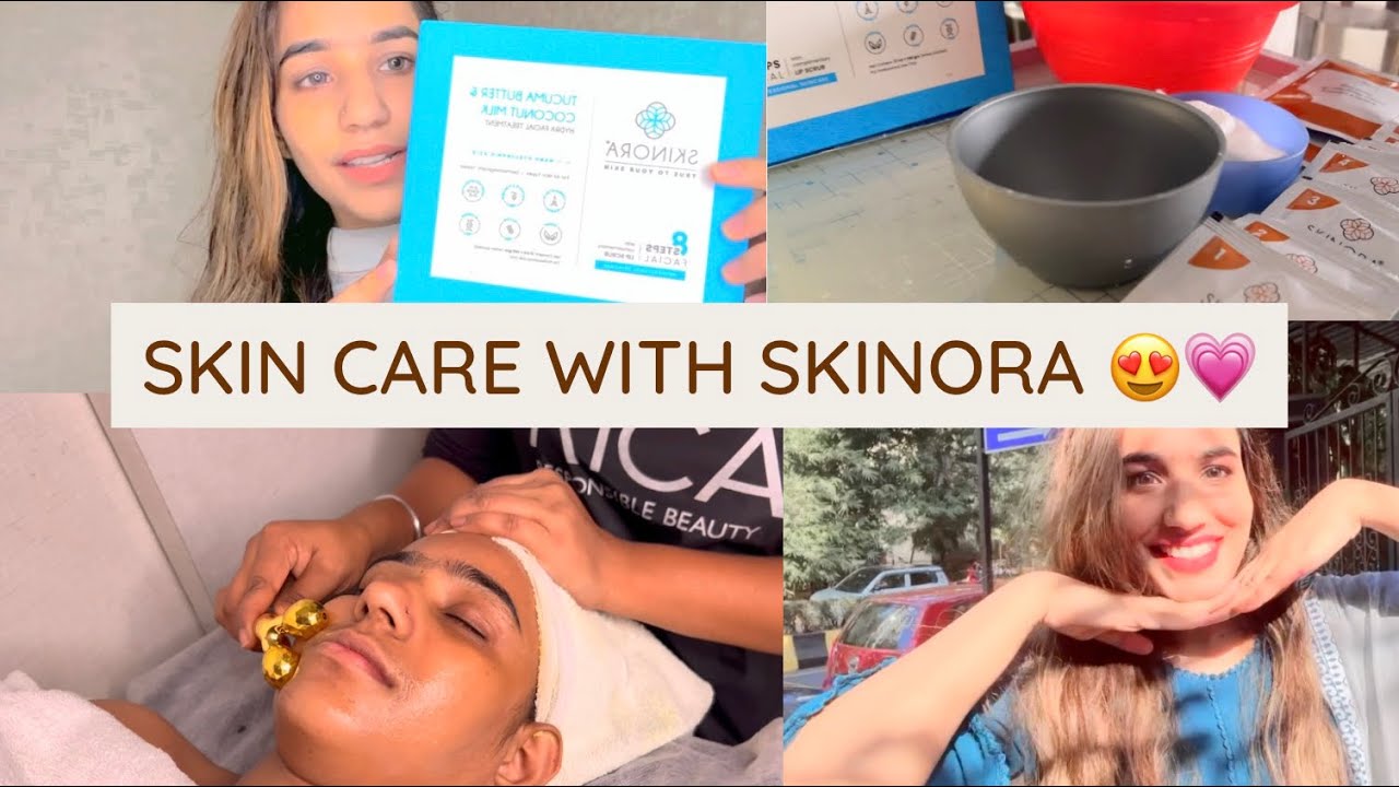 SKIN TREATMENT WITH SKINORA😍 | MUST TRY SKINORA👌😍 | VLOG 5❤️ 