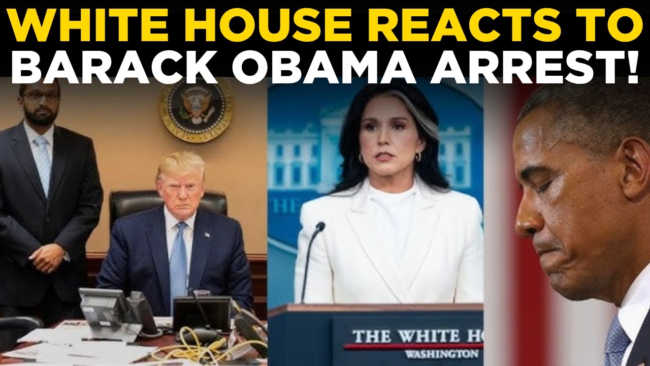 US News LIVE: Barack Obama Arrest Sparks Firestorm, White House Reacts, Donald Trump Responds