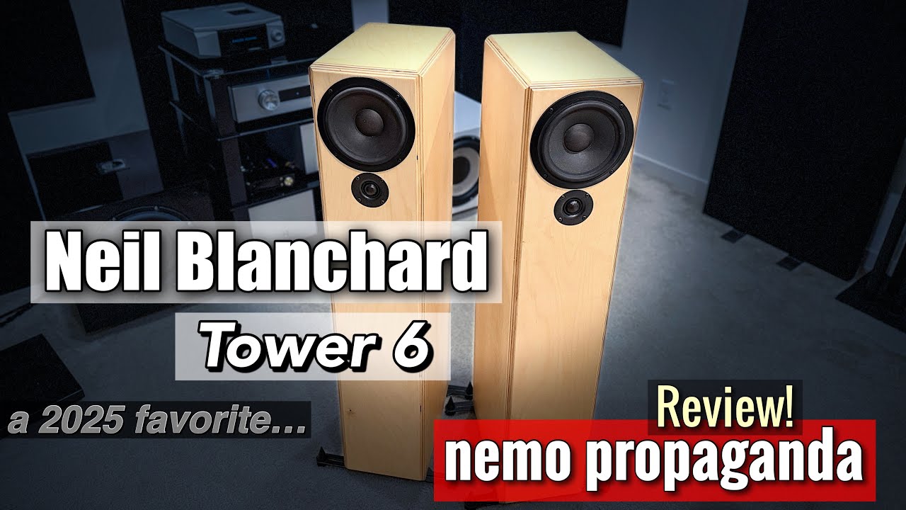 25 Гц И невероятная точность басов? Обзор Tower 6 от Neil Blanchard Designs.