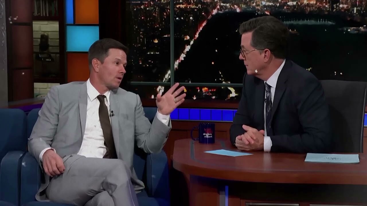 Mark Wahlberg Walks Off Stephen Colbert's Show After Raging Outburst