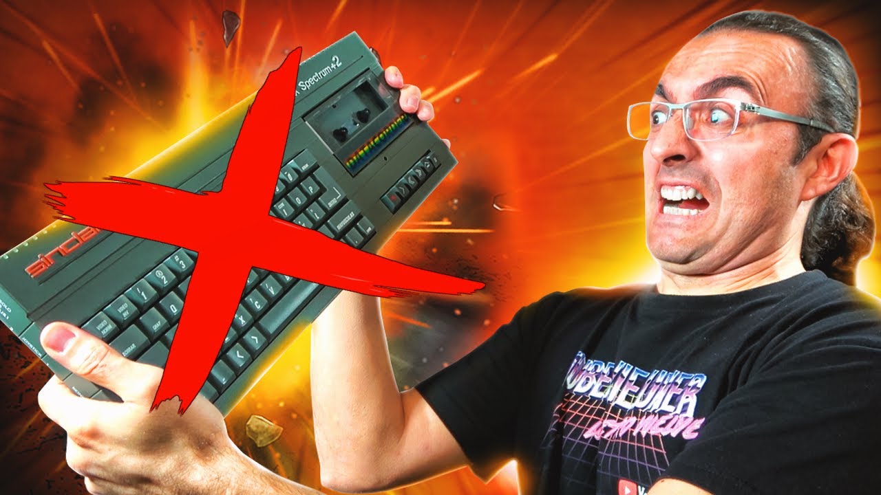 SALVÉ este ordenador viejo de la BASURA - RESTAURANDO un ZX SPECTRUM +2