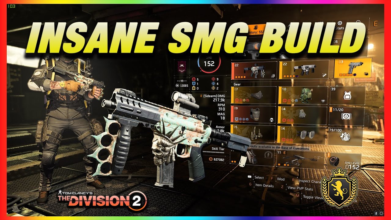 INSANE SMG BUILD GUIDE & BREAKDOWN | The Division 2
