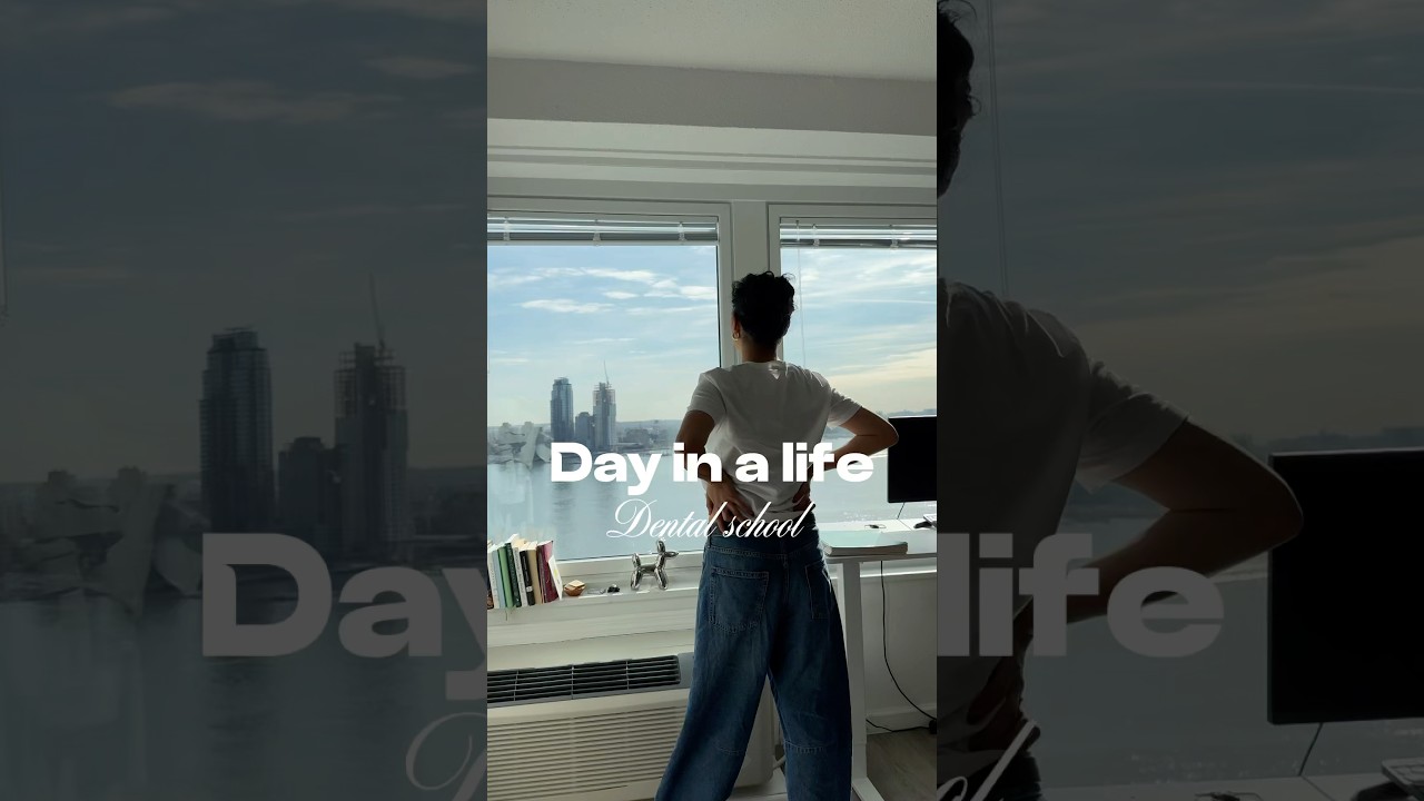 Day in a life of a dental student #minivlog #nycvlogs #selfemprovement #medstudent