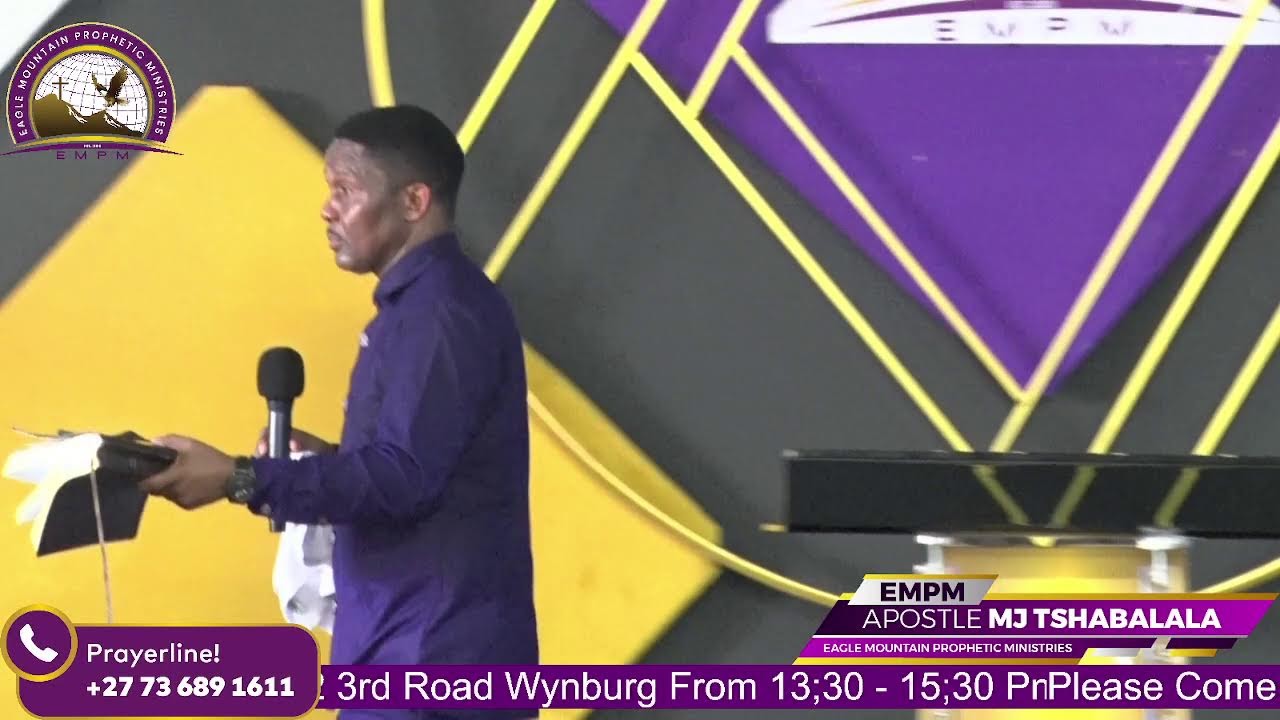 SUNDAY SERVICE LIVE WITH APOSTLE M.J TSHABALALA (DURBAN)