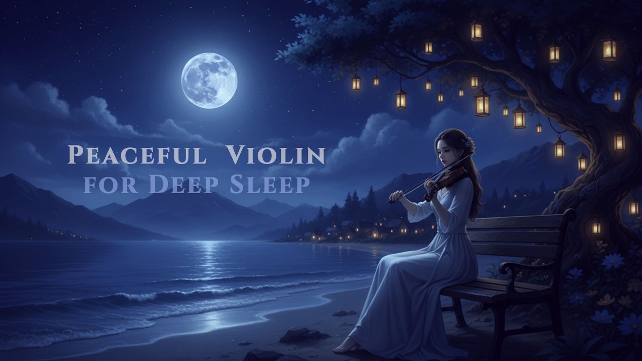 Relaxing Violin Instrumental for Insomnia 😴 | Gentle Night Music to Fall Asleep Fast