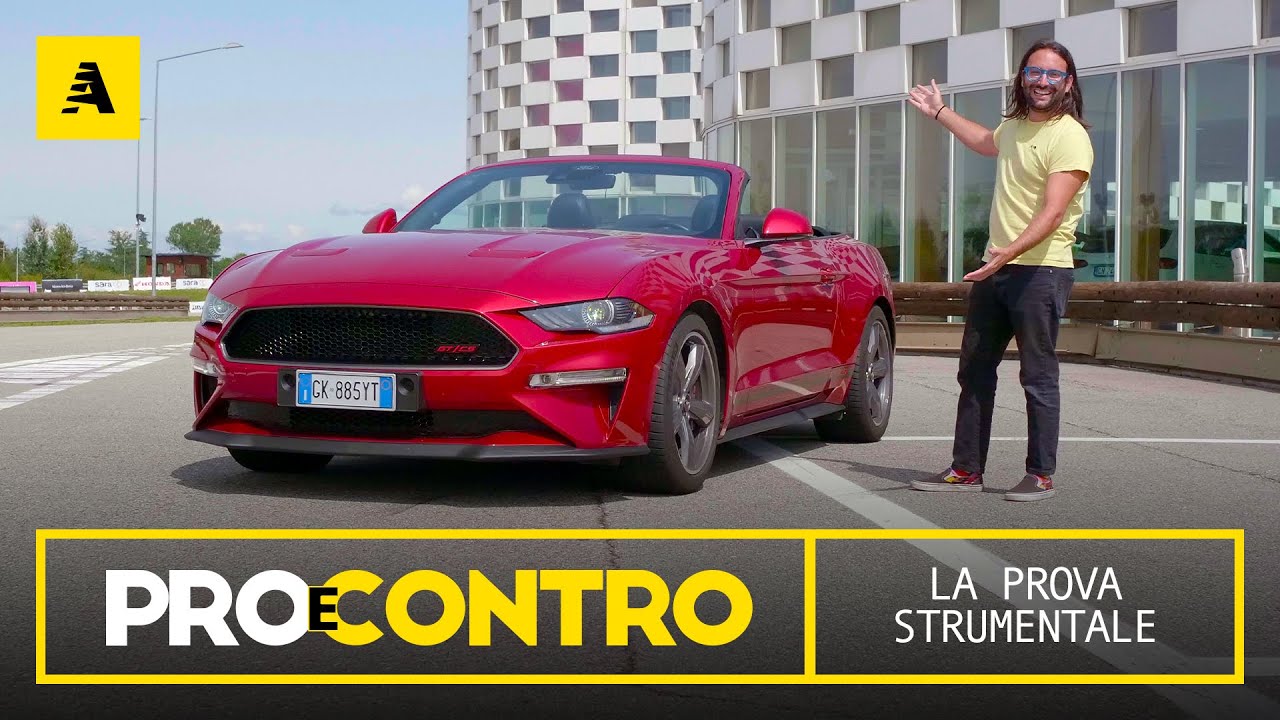 Ford MUSTANG Cabrio (l'URLO del V8 per dirle addio) | PROVA STRUMENTALE - PRO e CONTRO