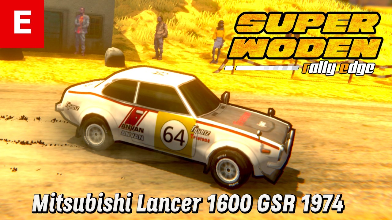 Super Woden Rally Edge – Mitsubishi Lancer 1600 GSR 1974 – Class E – 193 HP