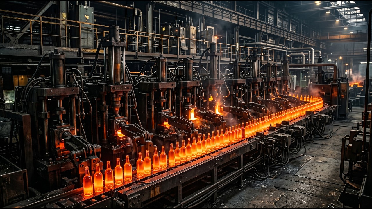 The Glass Bottle Manufacturing Process: The 1600&deg;C Sea of Fire and the Secrets Few People Know