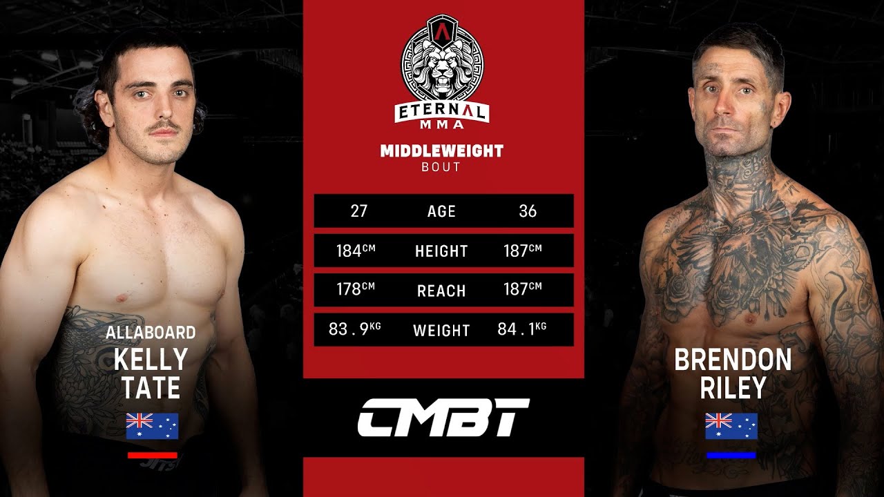 Eternal MMA 75 - Kelly Tate VS Brendon Riley - MMA Fight Video