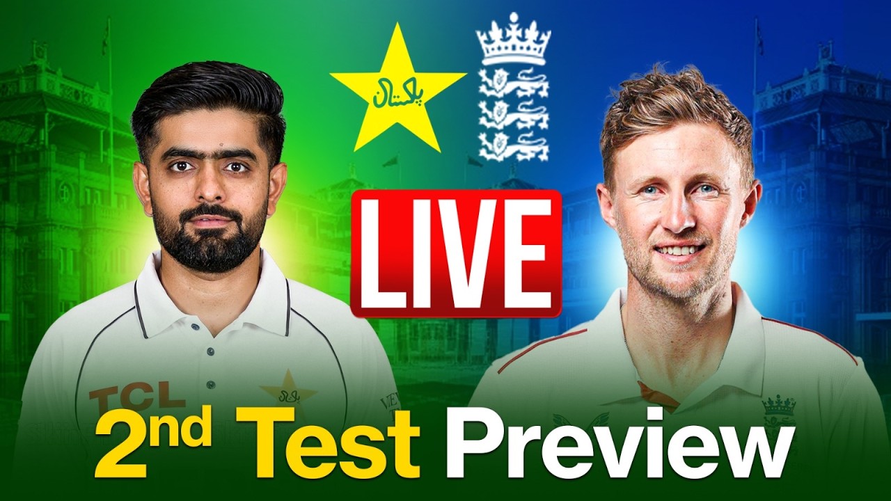 PAK vs ENG 2nd Test at Lord's LIVE Pre-Match  | Lord's History, Stats & Playing XI | Bang Box Sports
