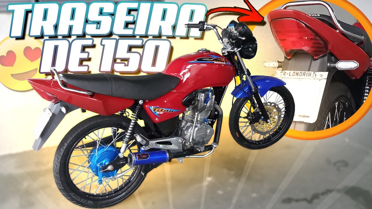 COMO ADAPTAR A TRASEIRA DA TITAN 150 NA TITAN 125 2000 ‹‹ Maycon Aragão ››