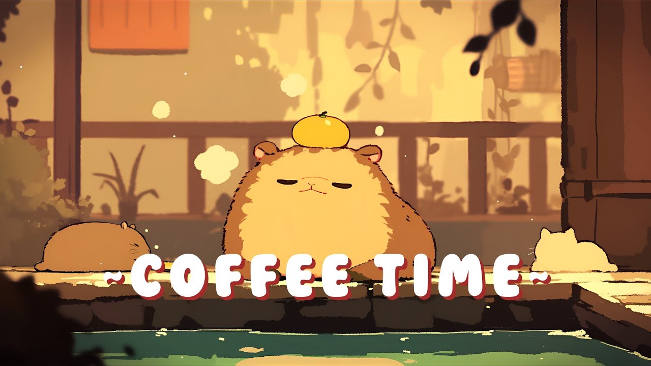 [Long Session] Capybara Chill Radio | Peaceful Lofi Hip Hop Beats 📚 🎵