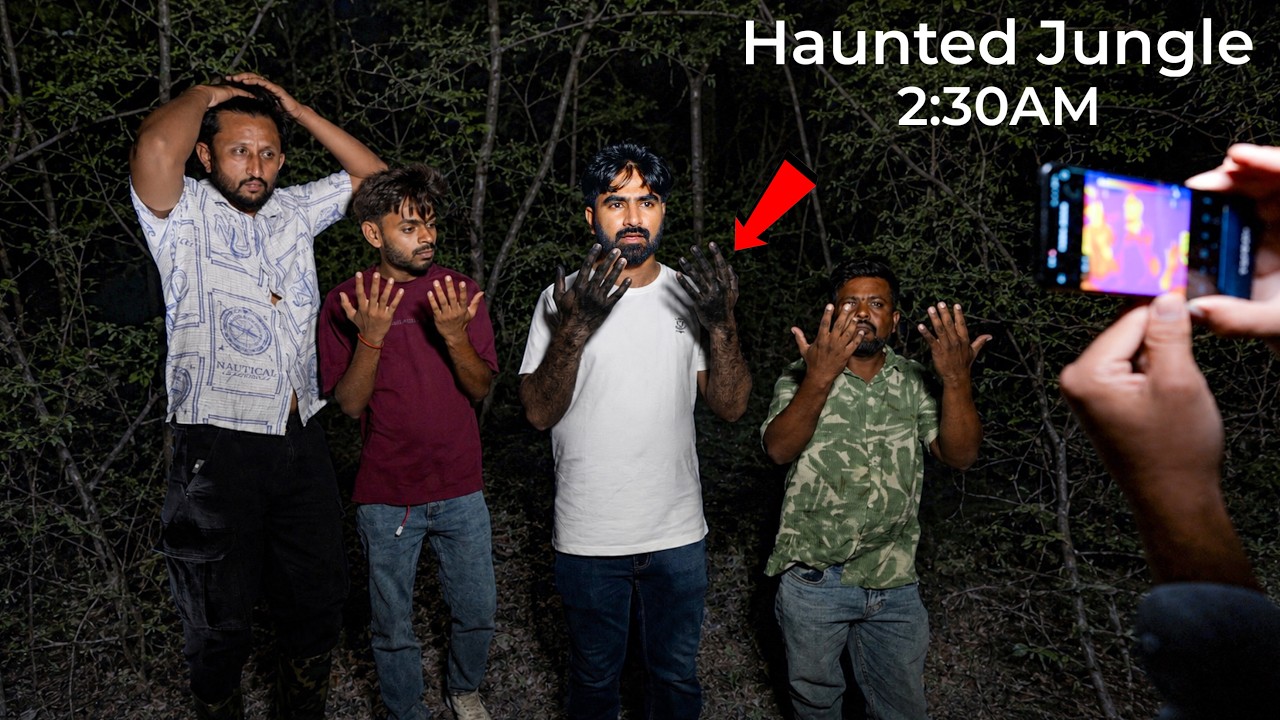 Yeh Mere Hathon Ko Kya Ho Gaya 😰 | Visiting Haunted Jungle At Night - Day 6