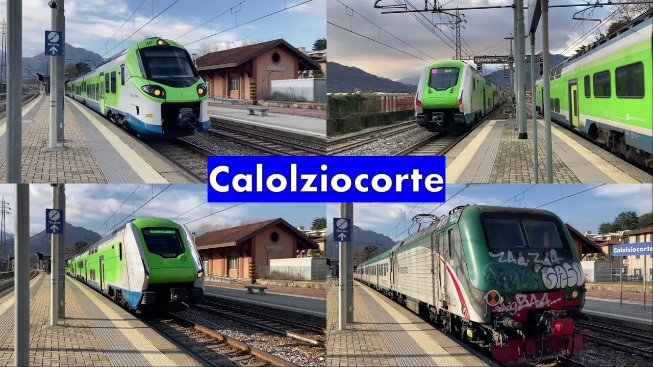 Fine linea Monza - Lecco [parte 2/2]: stazione di CALOLZIOCORTE OLGINATE!