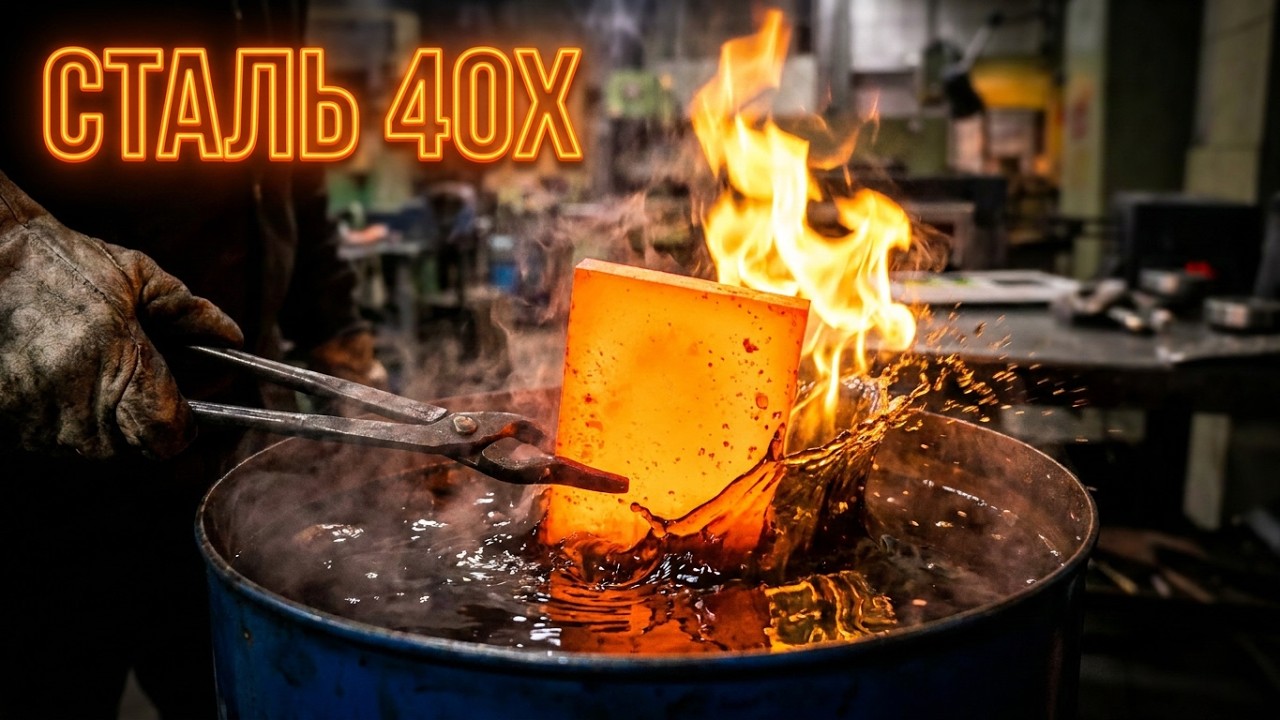 Термообработка низколегированной стали 40х