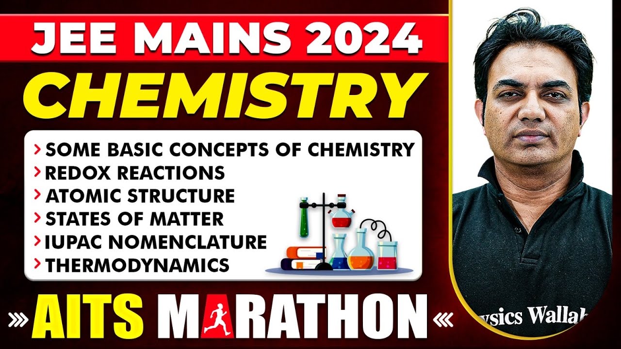 Complete CHEMISTRY in 1 Shot | JEE Main 2024 | Dropper AITS