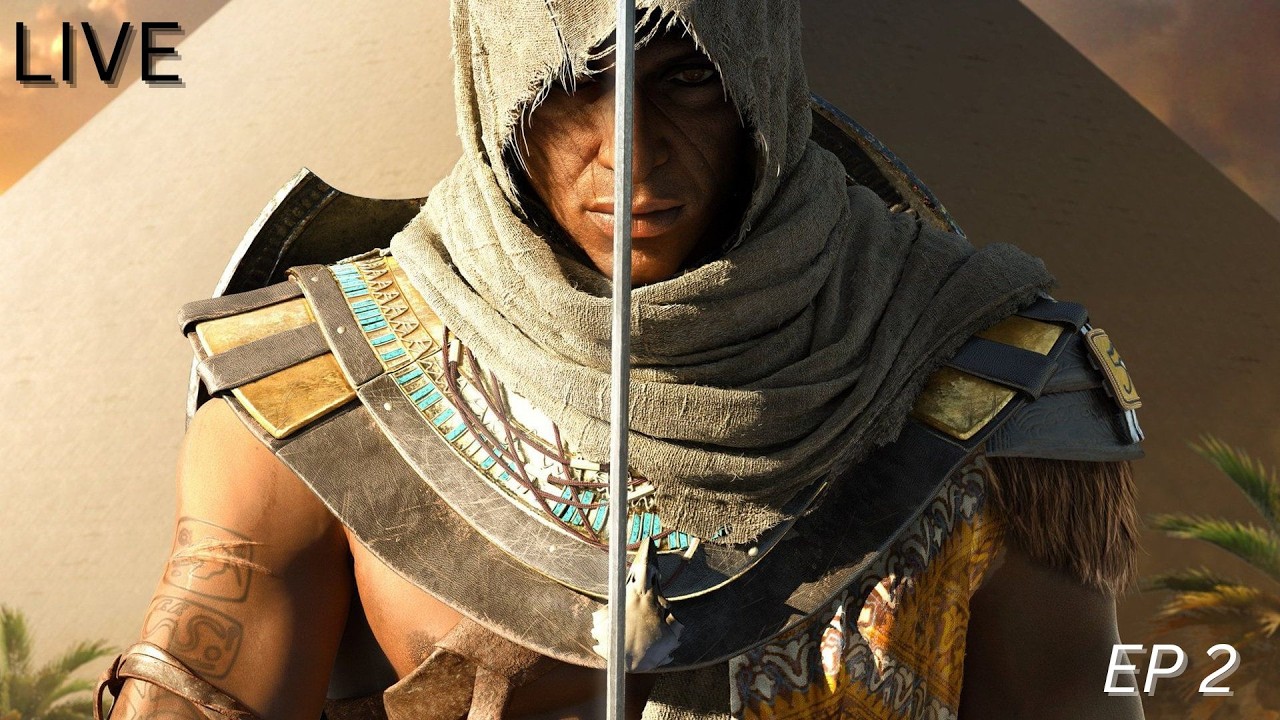 🔴LIVE - Assassin's Creed Origins EP 2  | AND Arc Raiders ටිකකුත් ගහමු අපි ඉතීම් නේද