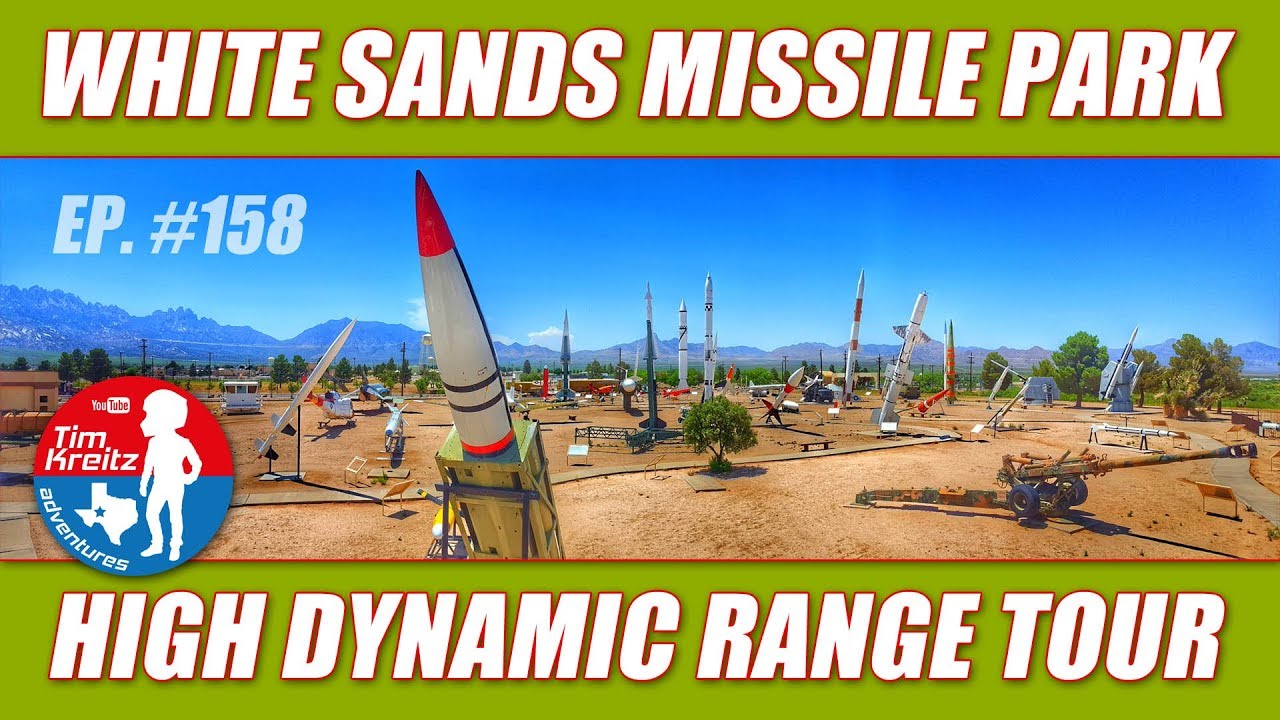 White Sands Missile Range Museum Park Tour In HDR