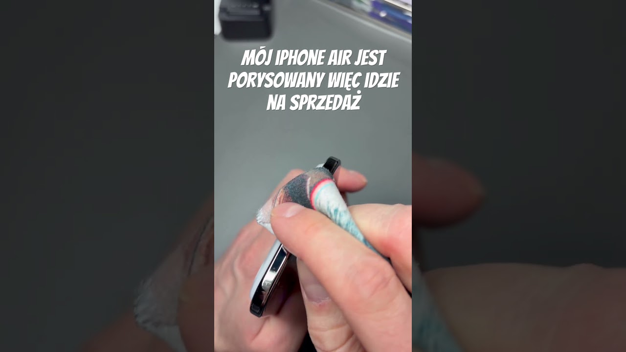 Porysowany telefon nadaje się jedynie do wymiany #żart