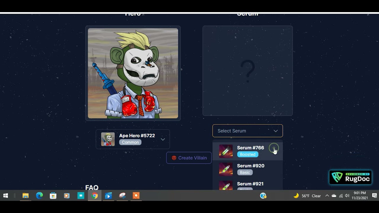 NFT play of the day Ape Heroes part 2 #NotFinancialAdvice #MillionDollarsWorthOfCryptoGame