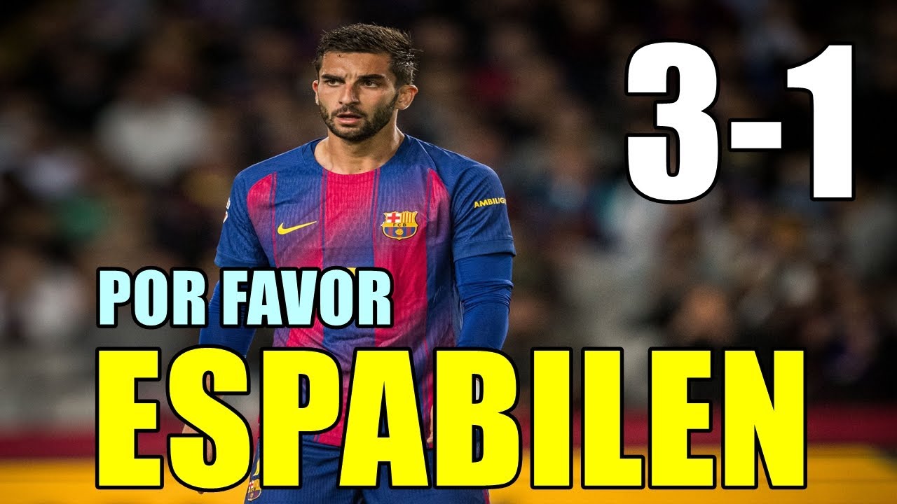 BARÇA 3-1 ELCHE | LO SIENTO, PERO NO AGUANTÉ... DESAHOGO