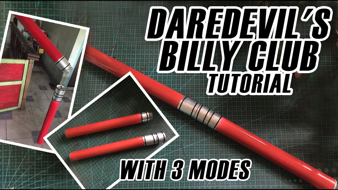 Daredevil's Billy Club Tutorial (3 Modes)