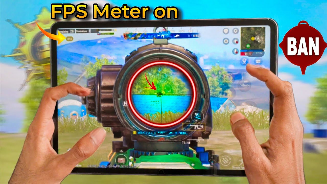 Frame Drops ? FPS meter on Xiaomi Pad 7 BGMI Handcam ll PUBG Test Xiaomi Pad 7 Leg issue xiaomipad 7