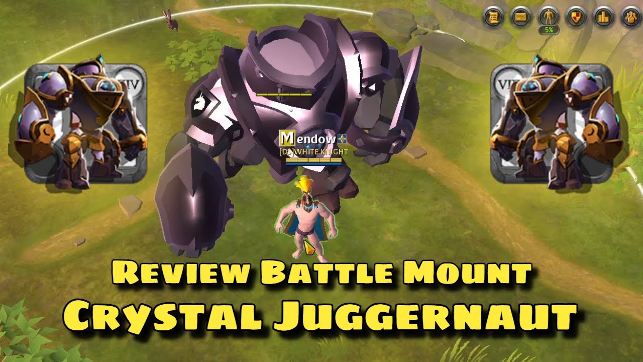 Albion online - Review Crystal Juggernaut Battle Mount