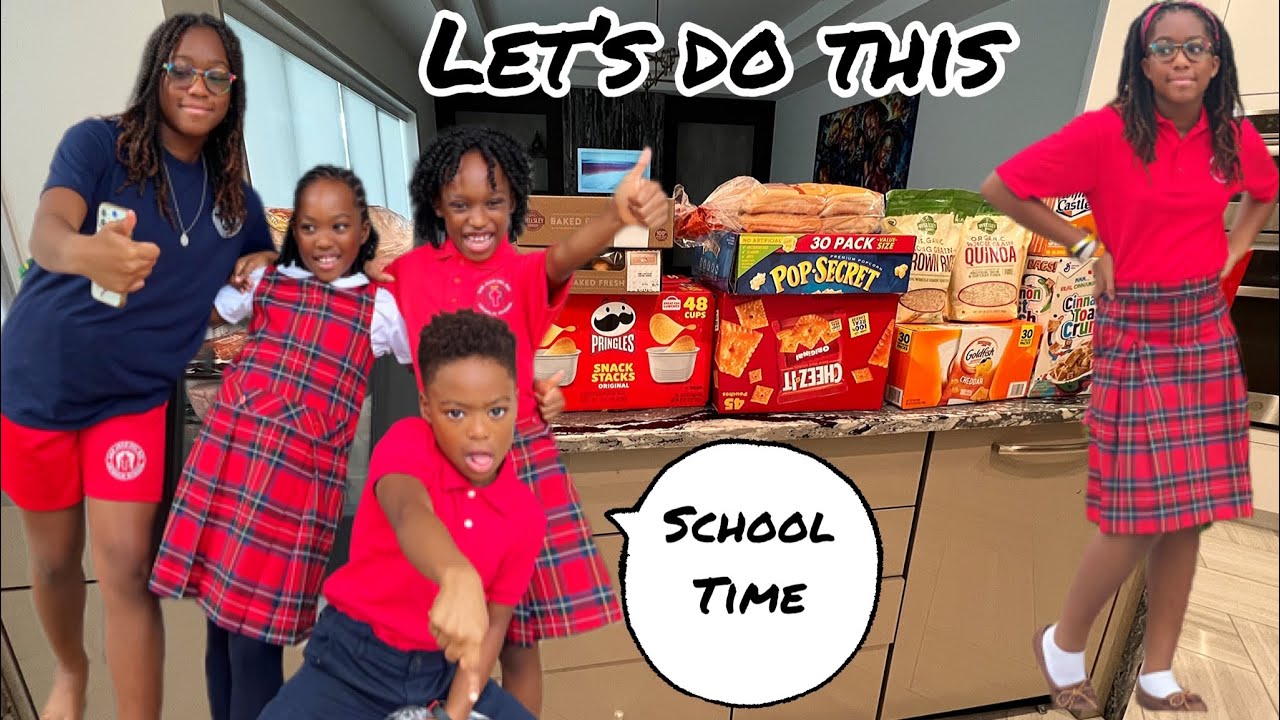 Back to SCHOOL PREP + FIRST DAY of school. What we think of our NEW SCHOOL.