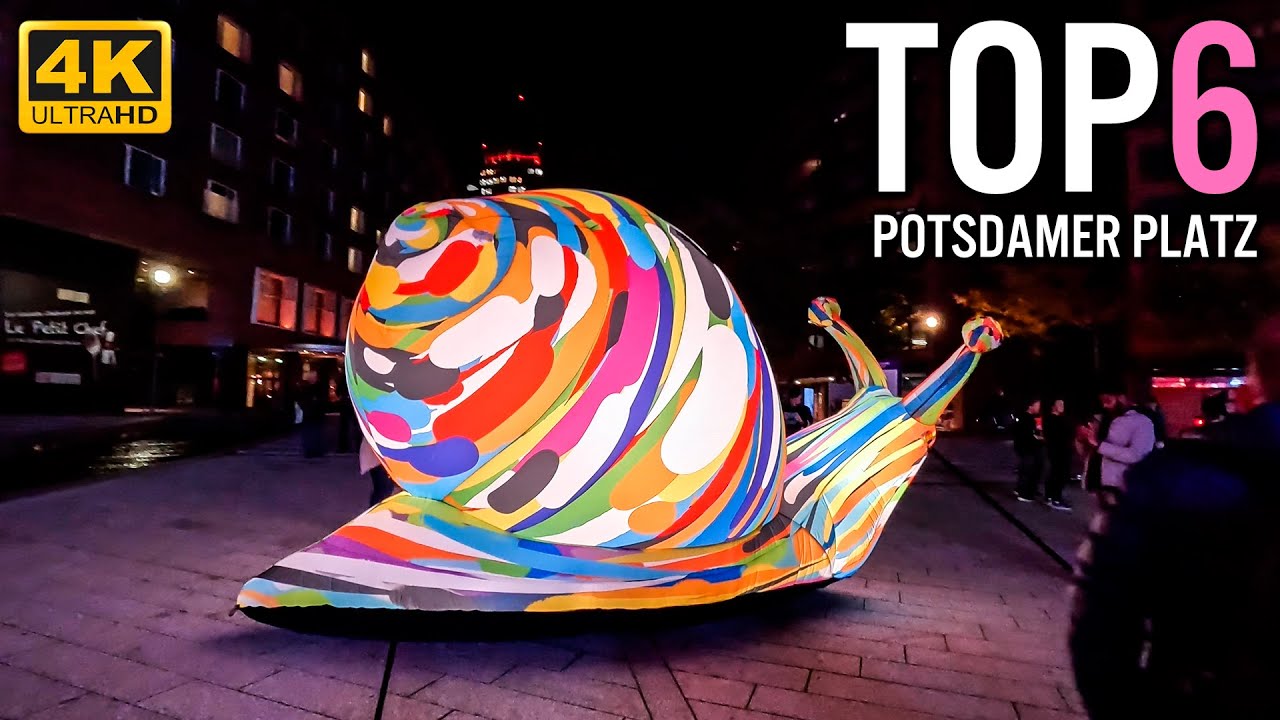 Best of Berlin Festival of Lights 2022 | Potsdamer Platz | 4K