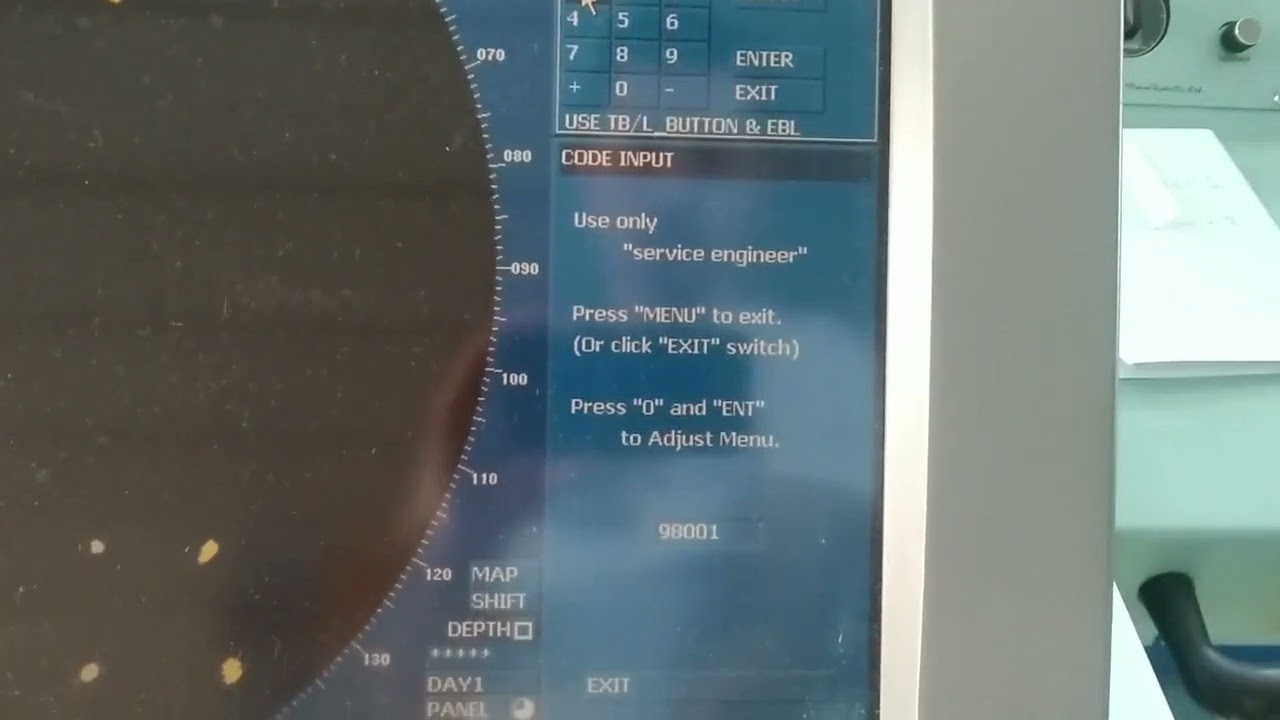 RADAR JRC RESET TX TIME