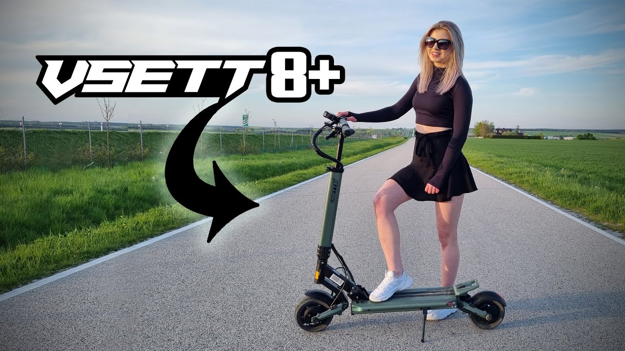 Hulajnoga Vsett 8+  | na dojazd do pracy i nie tylko!