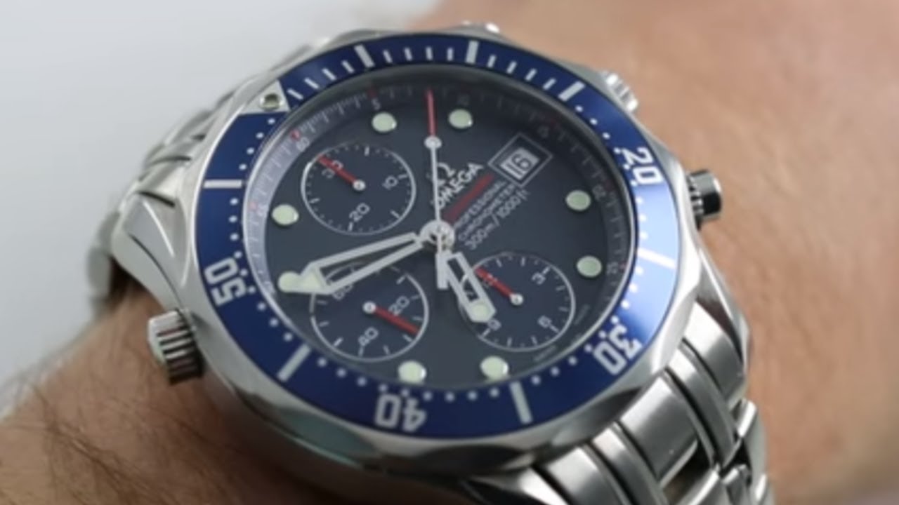 Omega Seamaster Diver 300M Chronograph Ref. 2225.80.00 Watch Review