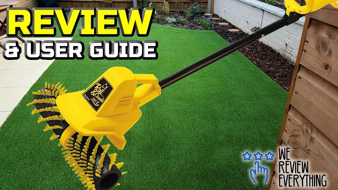 Artificial Grass Power Brush AGM 141EUK MK2 | Artificial Grass | Patio | Lawn Broom Sweeper Review