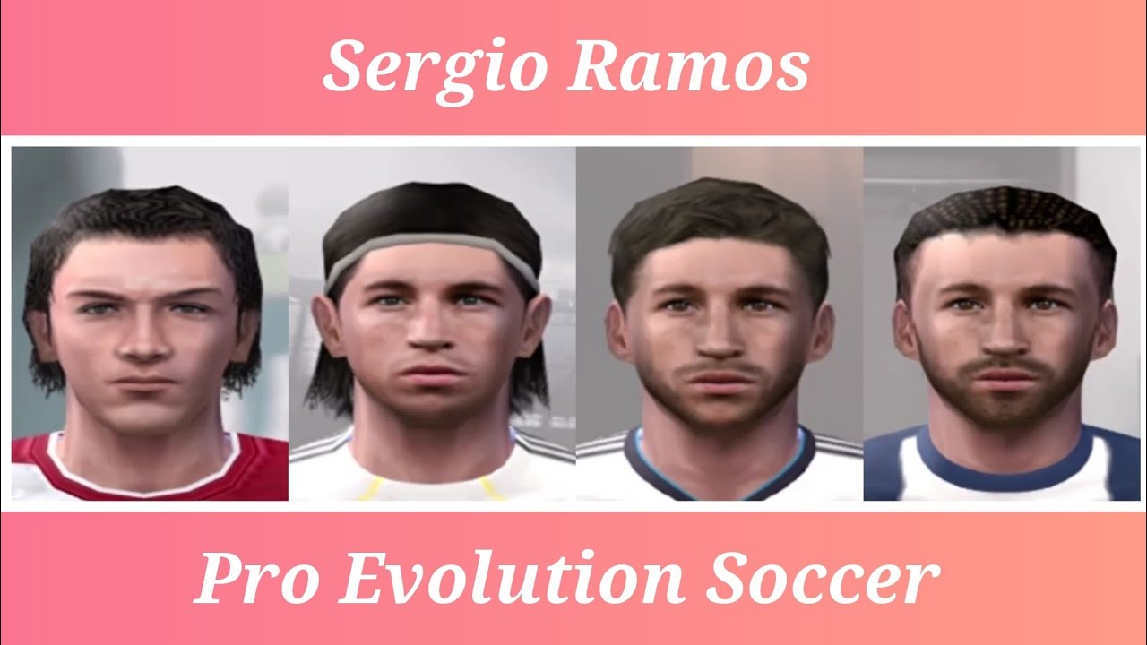 Sergio Ramos - Stats Evolution - PES 4 ao PES 2022 - PS2