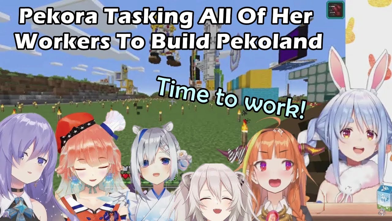 Kiara, Coco, Botan Accepting Work Request From UsaKen【Hololive English Sub】