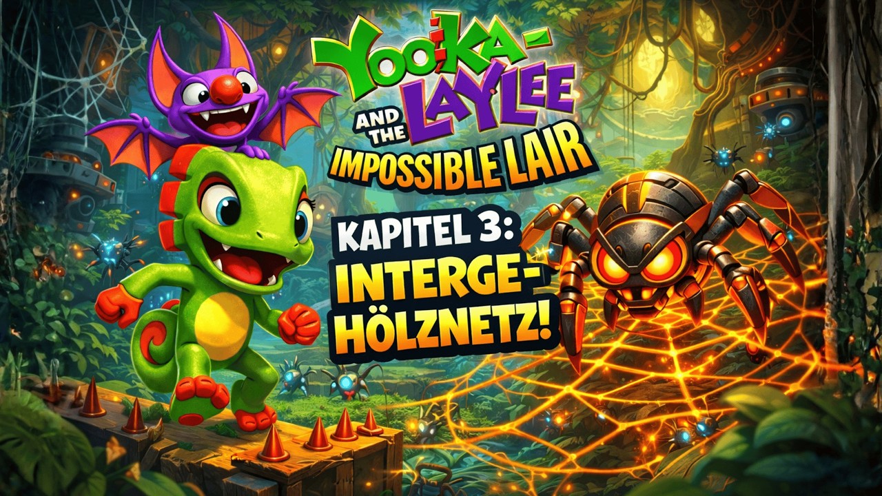 Yooka Laylee and the Impossible Lair 🦎🐝 [#003]  - Intergehölznetz
