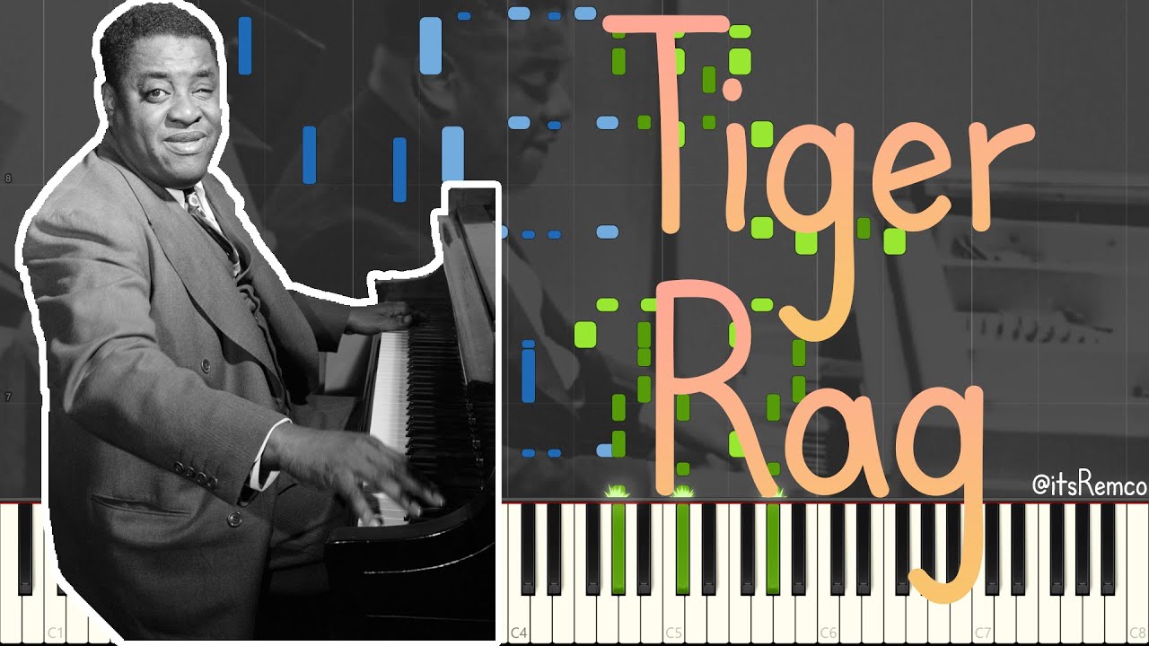Art Tatum - Tiger Rag 1933 (Classic Jazz / Stride Piano Synthesia): The Hardest & Fastest Stride/Rag