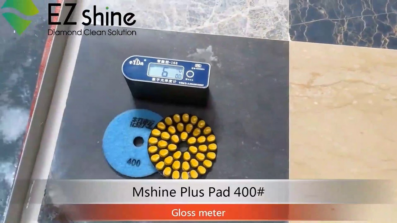 Mshine Marble Pad (Resin-bond), how to do restoration/polishing on marble, how to use diamond pads