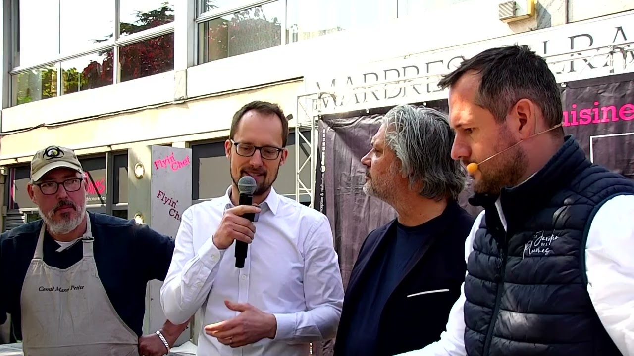 Le marché se met en scène avec le chef étoile David Gallienne !