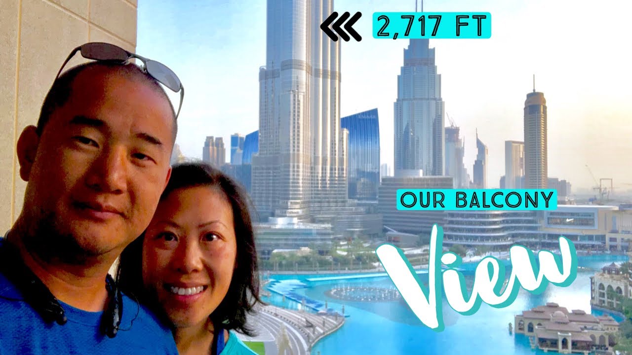 Where we stayed in DUBAI  |  INCREDIBLE view of the Burj Khalifa  |  Seeing Dubai Mall