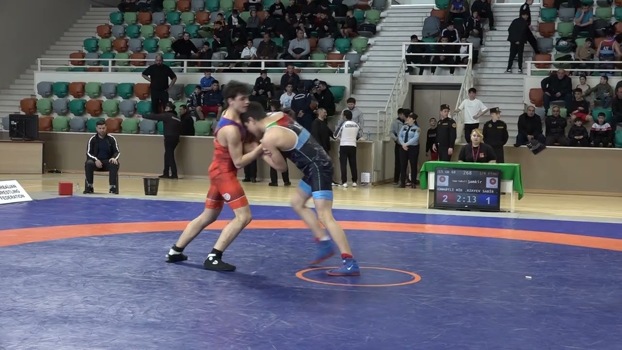 1/4 final GR - 68 kg: Mikayıl Hümmətli - Sabir Rzayev